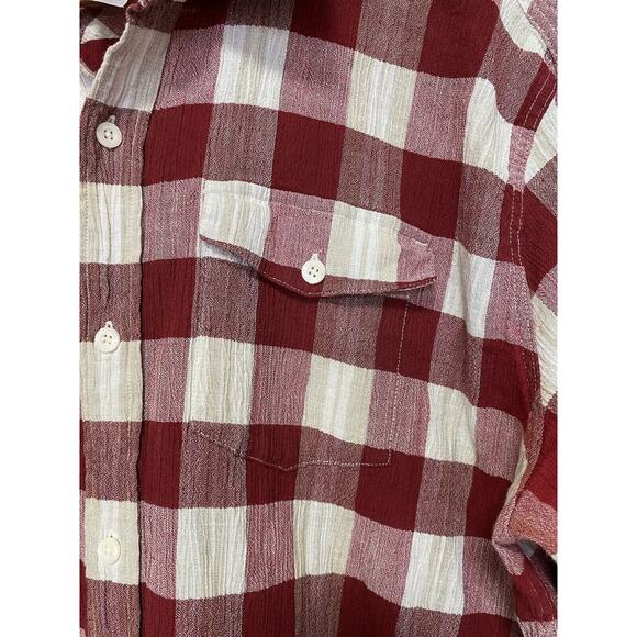 Patagonia Shirt Men’s‎ XL Red Plaid Organic Cotton Gorpcore Camping Hiking - Picture 5 of 6